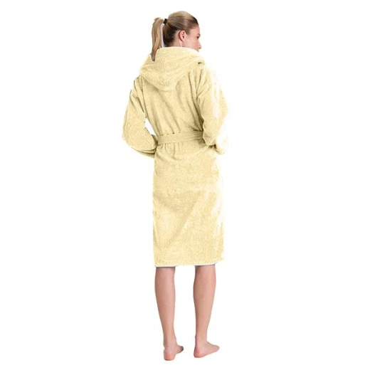 Cannon plain bathrobe, cotton, yellow color - Cannon - Image 2