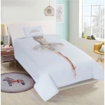 Nova Home  Duvet Cover Set, Queen Size, Ballerina Design - Nova Home