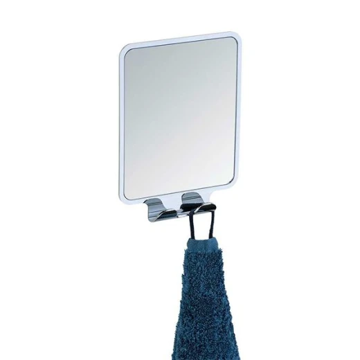 Wenko Wall Mirror "Vacuum-loc Quadro", Glass, Silver - Wenko - Image 6