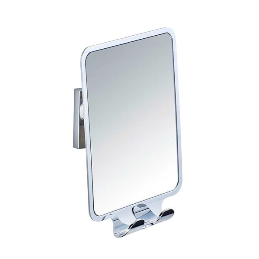 Wenko Wall Mirror "Vacuum-loc Quadro", Glass, Silver Wenko Wall Mirror "Vacuum-loc Quadro", Glass, Silver
