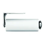 Simplehuman stainless steel quick load kitchen roll holder wall mount, silver color - Simplehuman