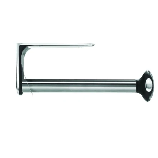 Simplehuman stainless steel quick load kitchen roll holder wall mount, silver color - Simplehuman - Image 3