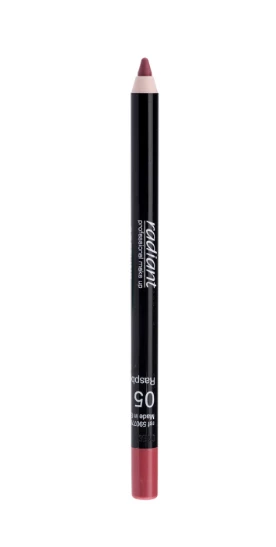 Radiant Waterproof Lip Liner Pencil 04 BUFF Long Lasting for Defined Lips Soft Texture Vitamin E Jojoba Oil - Radiant