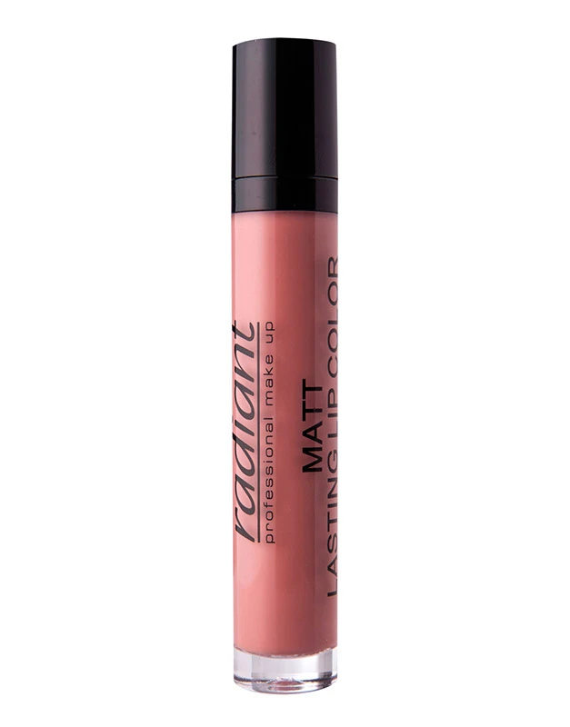 Radiant Matt Lasting Lip Color 01: Intense Matte Liquid Lipstick for All Day Wear, Highly Pigmented, Transfer Proof - Radiant