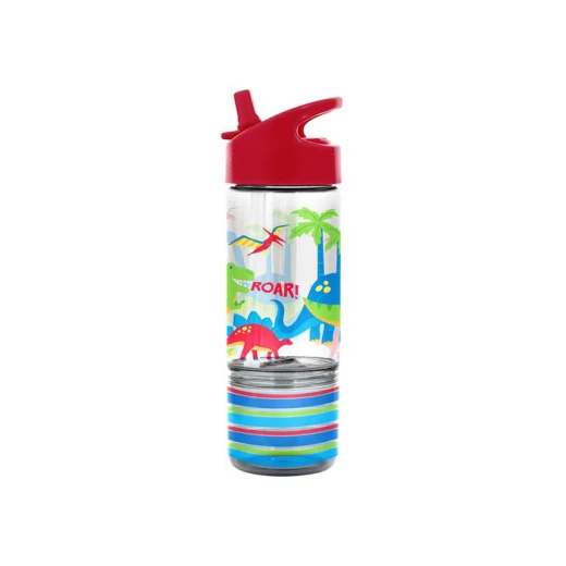 Stephen Joseph Sip and Snack Bottles, Dinosaur Design Stephen Joseph Sip and Snack Bottles, Dinosaur Design