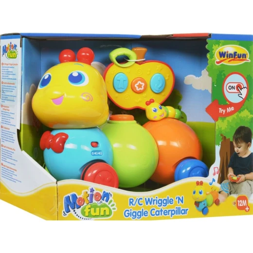 Winfun Remote Control Wriggle Giggle Caterpillar - WinFun - Image 4