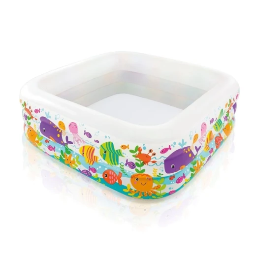 Intex Clearview Aquarium Pool, 159cm x 159cm x 50cm Intex Clearview Aquarium Pool, 159cm x 159cm x 50cm