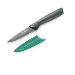 Tefal Fresh Kitchen Paring Knives, Green Color, 9 Cm - Tefal