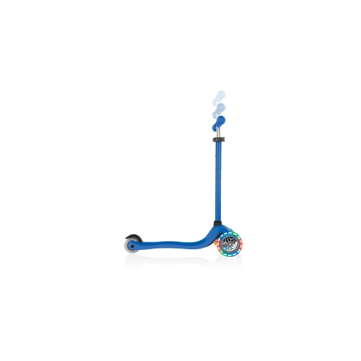 Globber Foldable Lights Scooter, Blue Color - Globber - Image 2