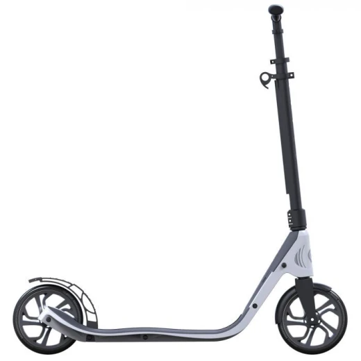 Globber One NL 205 Folding Scooter, Black and White Color - Globber - Image 2