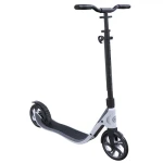 Globber One NL 205 Folding Scooter, Black and White Color - Globber