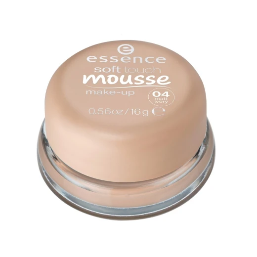 Essence Soft Touch Mousse Foundation Matte Finish Shade 04 Flawless Complexion Lightweight Makeup Essence Soft Touch Mousse Foundation Matte Finish Shade 04 Flawless Complexion Lightweight Makeup