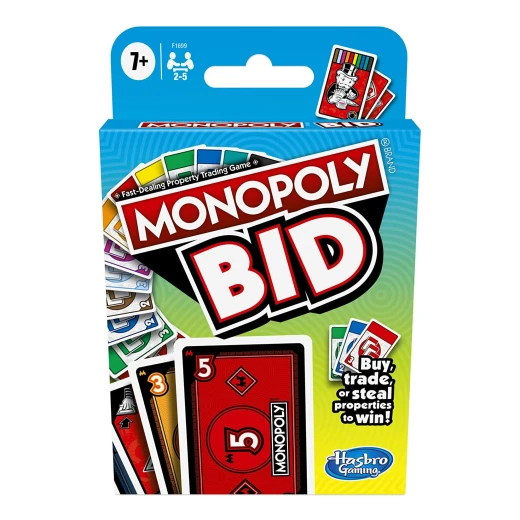 Hasbro Monopoly Bid Card Game - Hasbro - Image 3