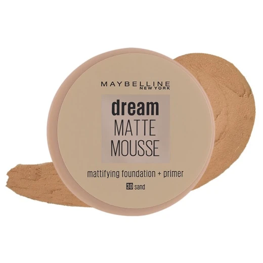 Maybelline New York Dream Matte Mousse , Sand, 30 Number Maybelline New York Dream Matte Mousse , Sand, 30 Number