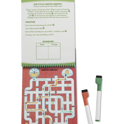 Melissa & Doug On the Go Wipe-Off Activity Pad Animal Games - Melissa &amp; Doug - Image 3