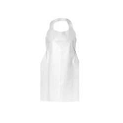 Marwa Transparent Nylon Apron 70 × 115 cm – Pack of 25 Durable, lightweight, and waterproof aprons ideal for cooking, cleaning, or professional use.