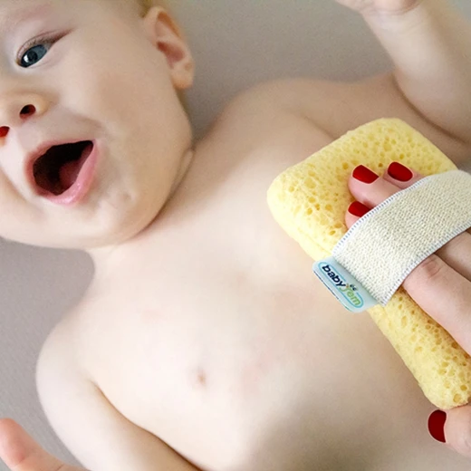 BabyJem Baby Bath Sponge with Hand Grip - BabyJem - Image 2