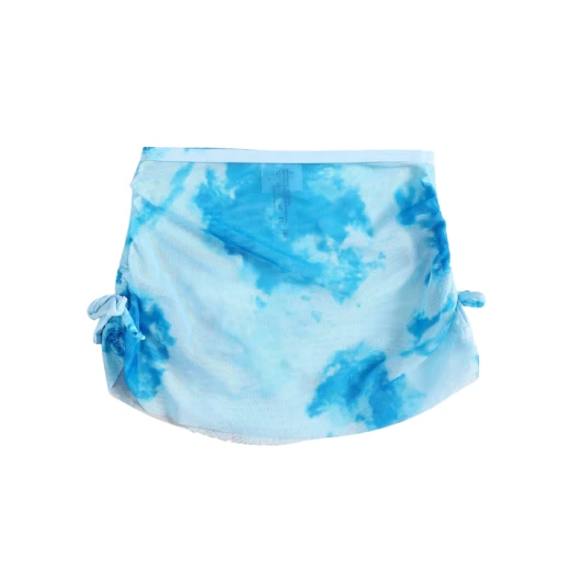 Girls Tie Dye Skirt, Blue Color, 5 - 6 Years Girls Tie Dye Skirt, Blue Color, 5 - 6 Years