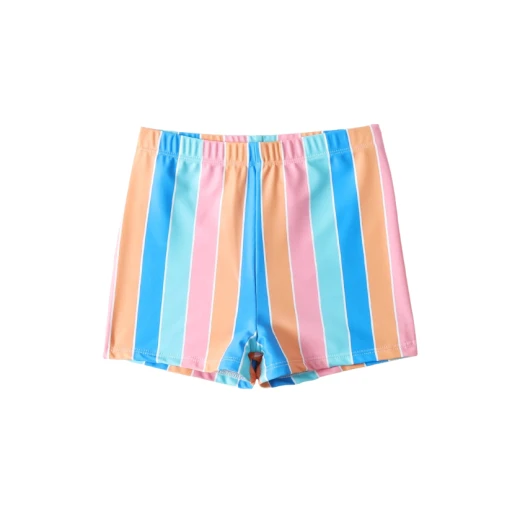 Boys Swim Shorts, Striped Design Boys Swim Shorts, Striped Design