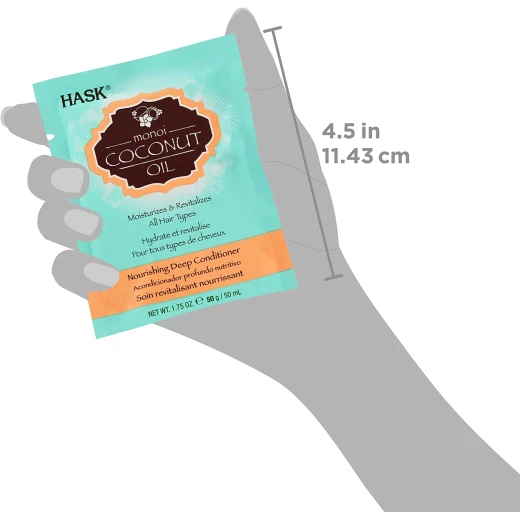 Hask Coconut Oil Nourishing Deep Conditioner, 50 Gr - Hask - Image 3