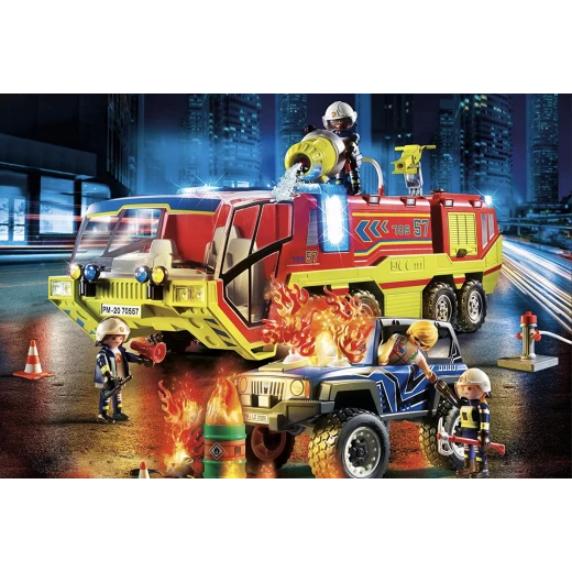 Playmobil Fire Engine With Truck - Playmobil - Image 2