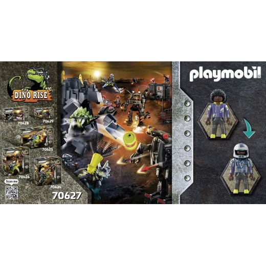 Playmobil Dino Rise Triceratops, Battle for the Legendary Stones - Playmobil - Image 4