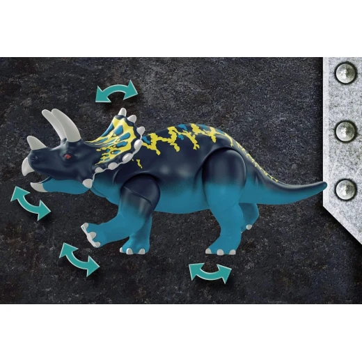 Playmobil Dino Rise Triceratops, Battle for the Legendary Stones - Playmobil - Image 2
