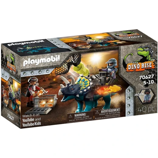 Playmobil Dino Rise Triceratops, Battle for the Legendary Stones Playmobil Dino Rise Triceratops, Battle for the Legendary Stones