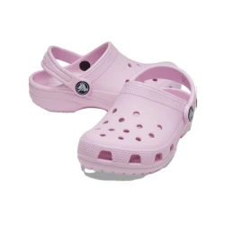 Crocs Classic Kids Clog, Pink, Size 24-25