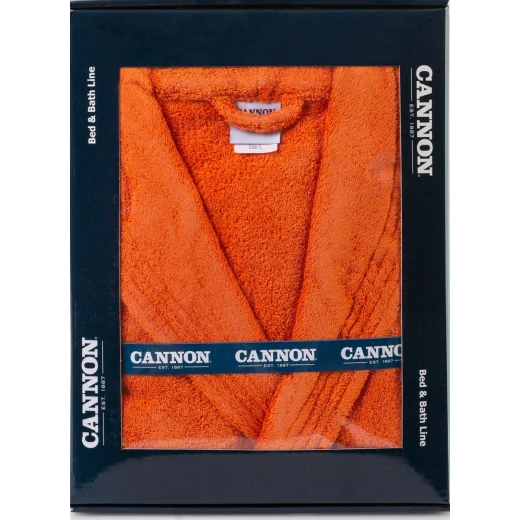 Cannon Plain Bathrobe Cotton, Orange Color Cannon Plain Bathrobe Cotton, Orange Color