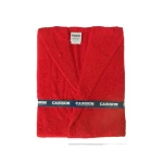 Cannon Plain Bathrobe Cotton, Red Color - Cannon