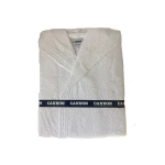 Cannon Plain Bathrobe Cotton, White Color - Cannon