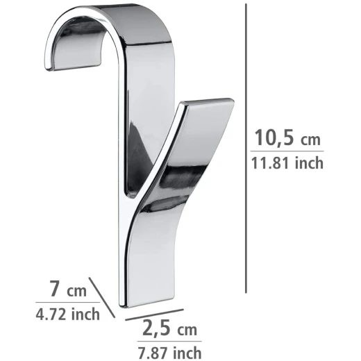 Wenko Radiator Hook Set, Chrome - Wenko - Image 3