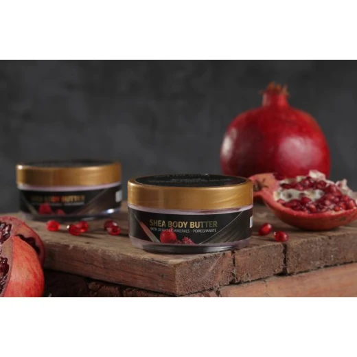 Dr. Safi Shea Body Butter With Dead Sea Minerals, Pomegranate Flavor, 150 Ml - Dr. Safi - Image 3