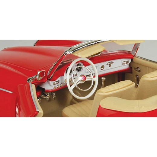 Maisto 1955 Mercedes Benz 190SL, Scale 1:18, Red Color - Maisto - Image 3