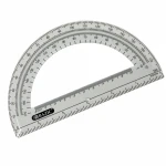 Bazic Semicircular Protractor, 15 Cm - Bazic