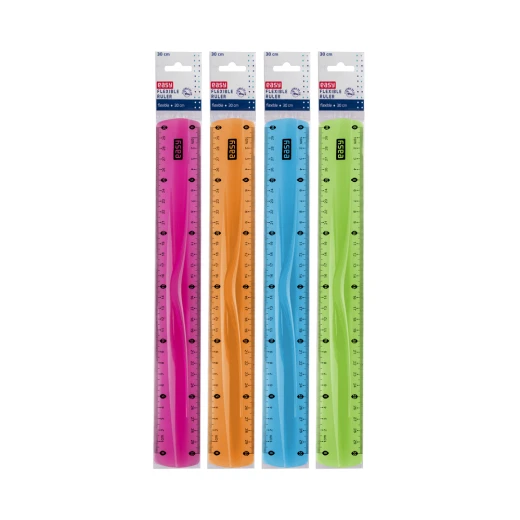 Bazic Ruler Multiplication Prints, 30cm, 4 Pack
