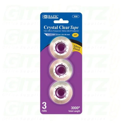 Bazic Tape Refill Crystal Clear Bazic Tape Refill Crystal Clear
