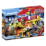 Playmobil Fire Engine With Truck - Playmobil