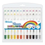 Bazic Silky Gel Crayons 24 Color - Bazic