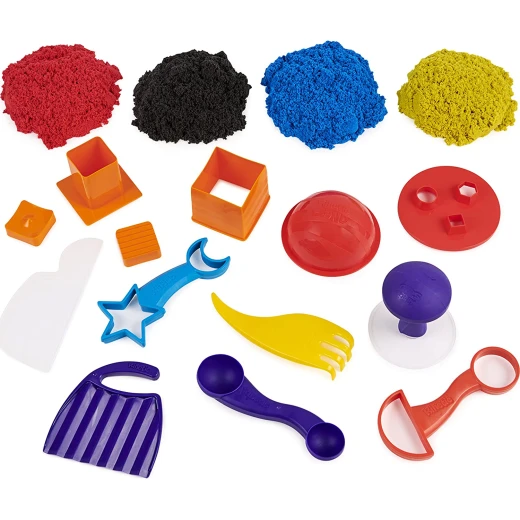 Spin Master Kinetic Sand Sandisfactory Set with 2lbs - Kinetic Sand - Image 5