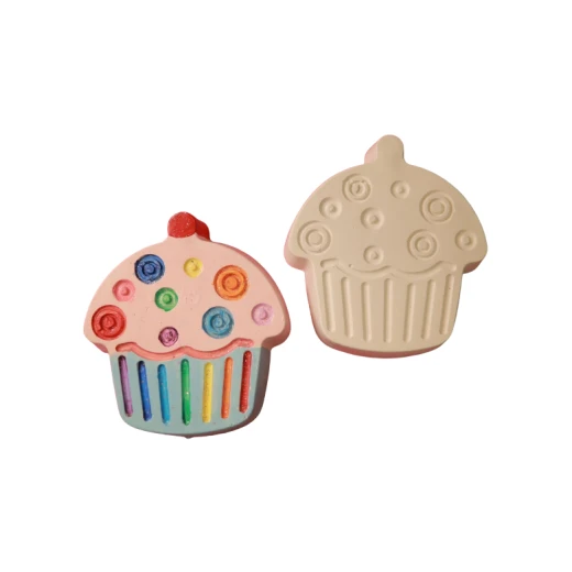 Little Hands Gypsum Cup Cake Coloring Art, (M) Size Little Hands Gypsum Cup Cake Coloring Art, (M) Size