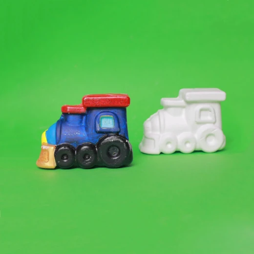 Little Hands Gypsum  Train Coloring Art, (S) Size - Little Hands - Image 2