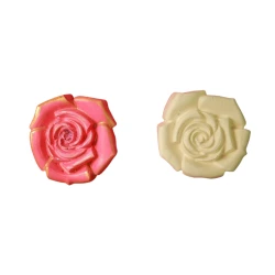 Little Hands Gypsum  Rose Coloring Art, (S) Size