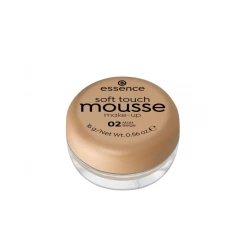 Essence Soft Touch Mousse Foundation Shade 02 Natural Matte Finish Flawless Skin Makeup Daily Wear