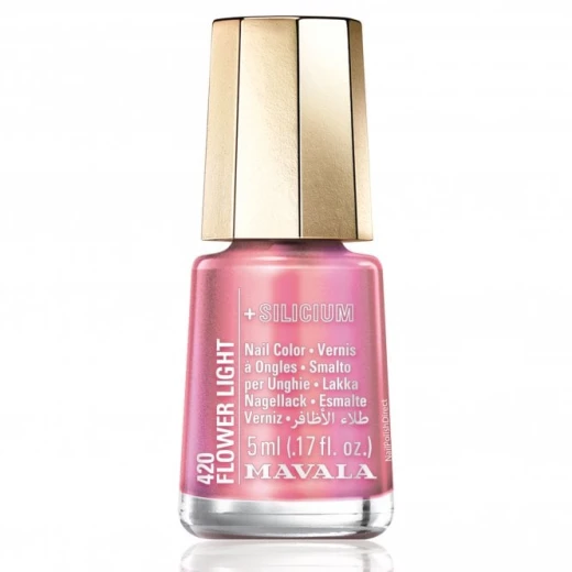 Mavala Flower Light Iridescent Pink Purple Nail Polish 5ml Sparkle Finish Manicure for Women Mavala Flower Light Iridescent Pink Purple Nail Polish 5ml Sparkle Finish Manicure for Women