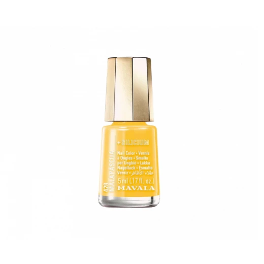 Mavala Mini Yellow Nail Polish Chip Resistant Summer Manicure 5ml