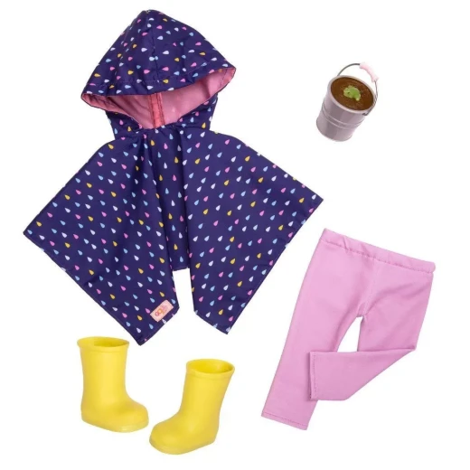 Our Generation Raincoat & Rain Boots Outfit Our Generation Raincoat & Rain Boots Outfit