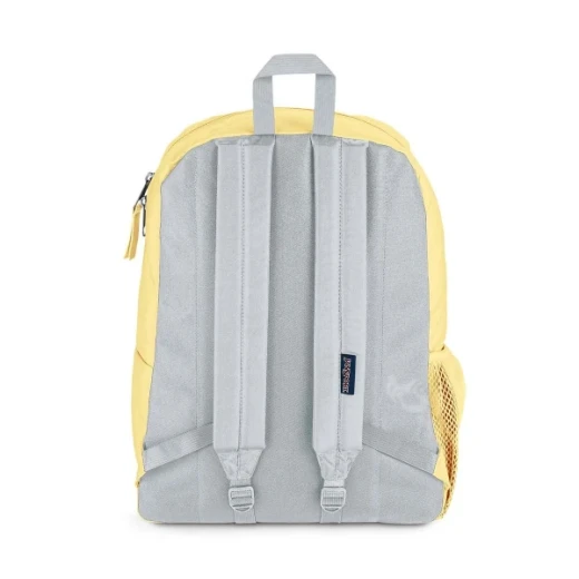 Jansport Cross Town Backpack, Pale Banana Design, Light Yellow Colors - JanSport - Image 4