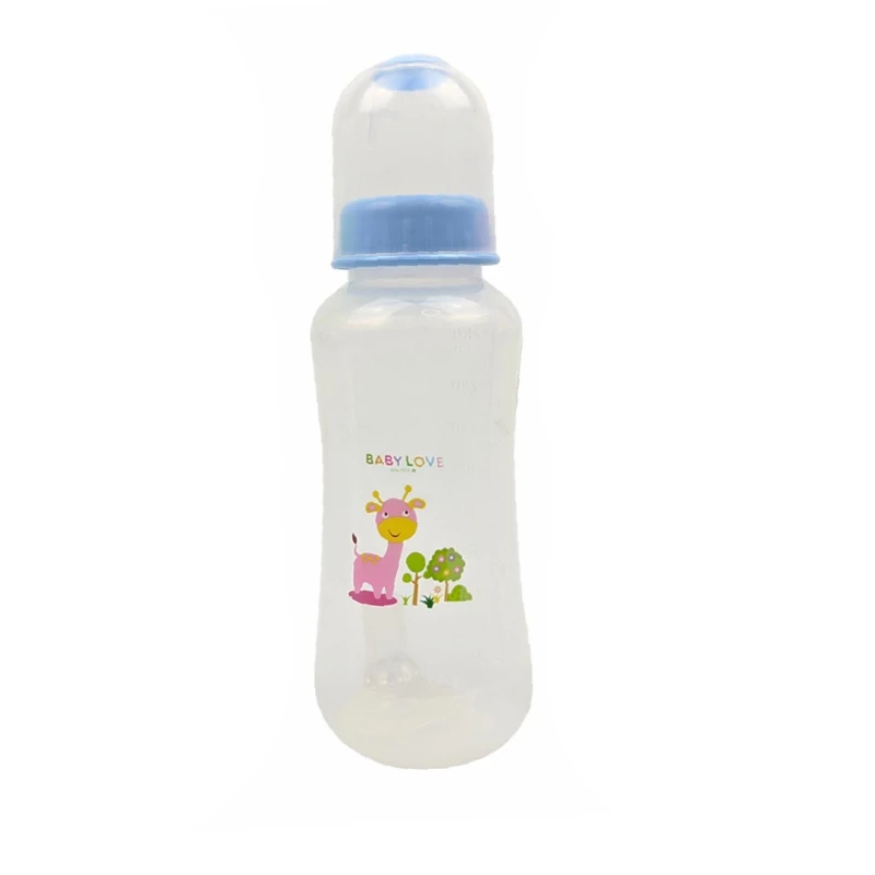 Smart Baby Feeding Bottle, Blue Color, Assortment, 280 Ml - Smart Baby